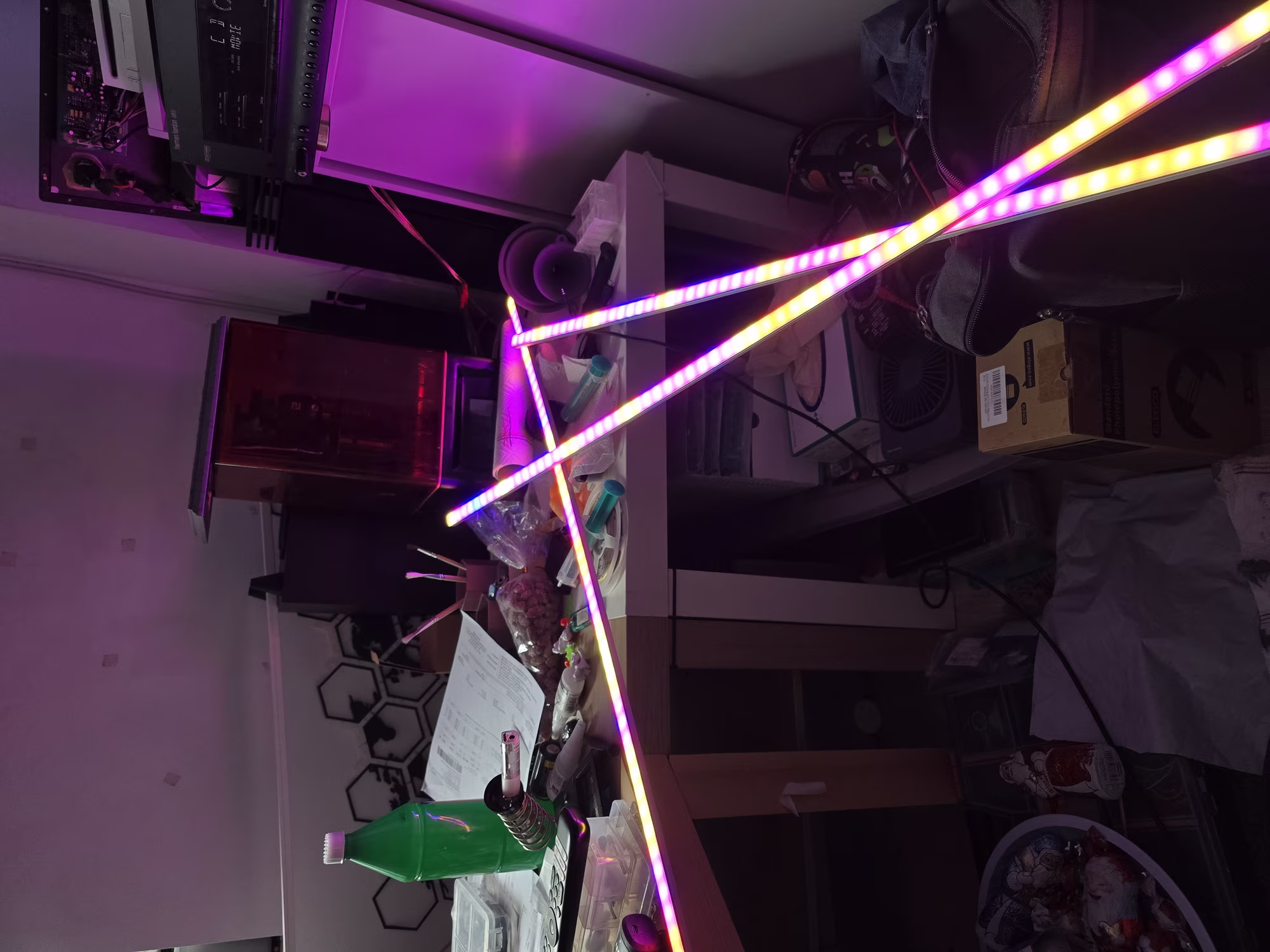 3 LED-Leisten fertig